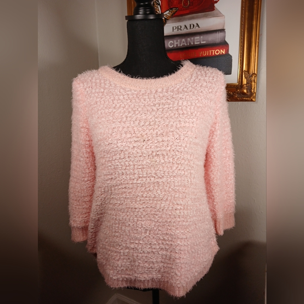 Studio Petite Medium Pink Sweater